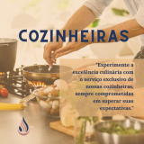 cozinheira profissional Aberta dos Morros