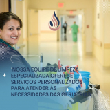 serviço de limpeza para clínica geriátrica Vila Jardim